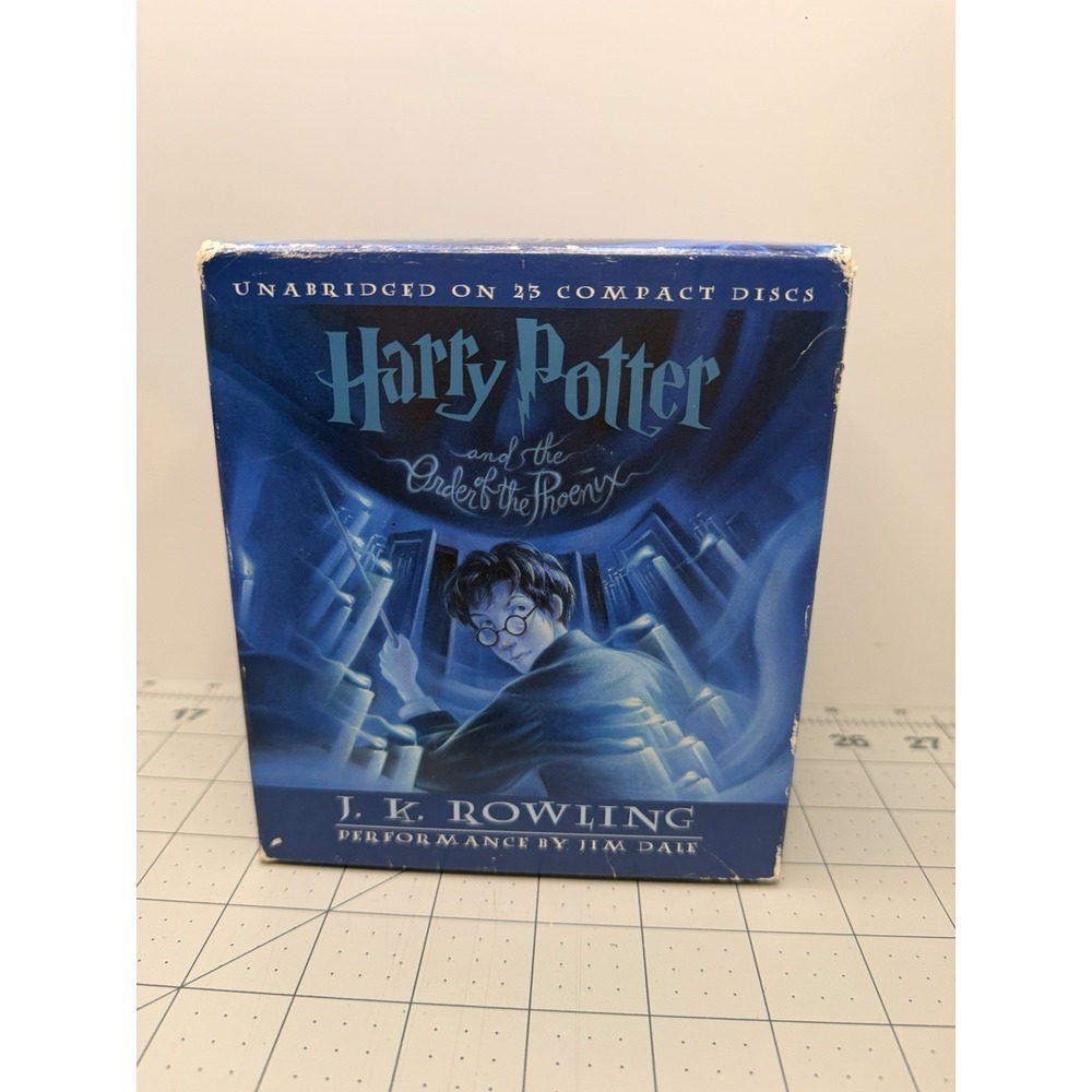 Harry Potter And The Order Of The Phoenix Audio Book Set CD 23 Discs JK Rowling